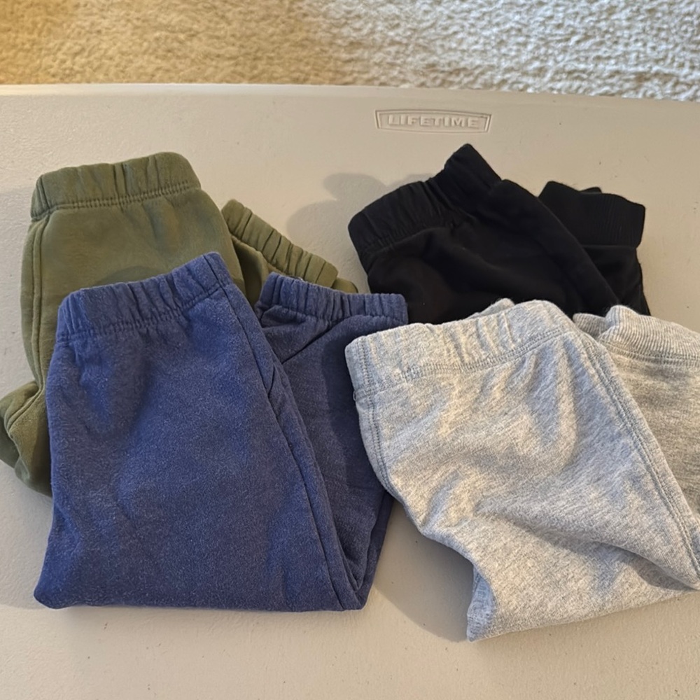 Carter's Black and Blue Sweatpants & Joggers